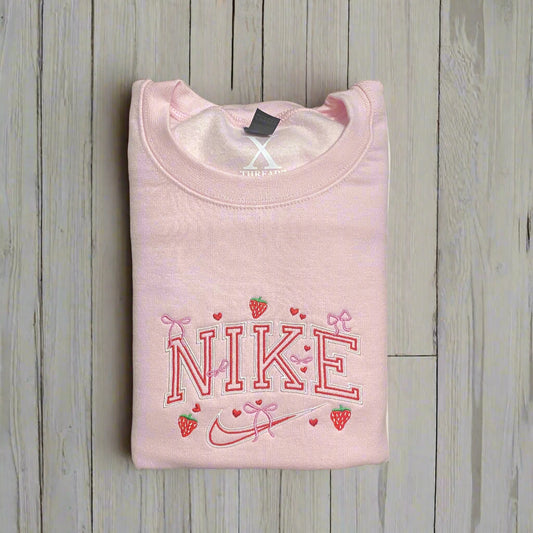 Strawberries, Hearts and Bows