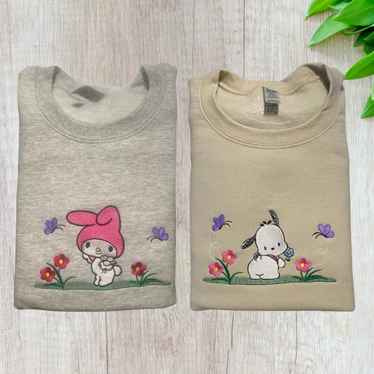 My M & P in a flower patch