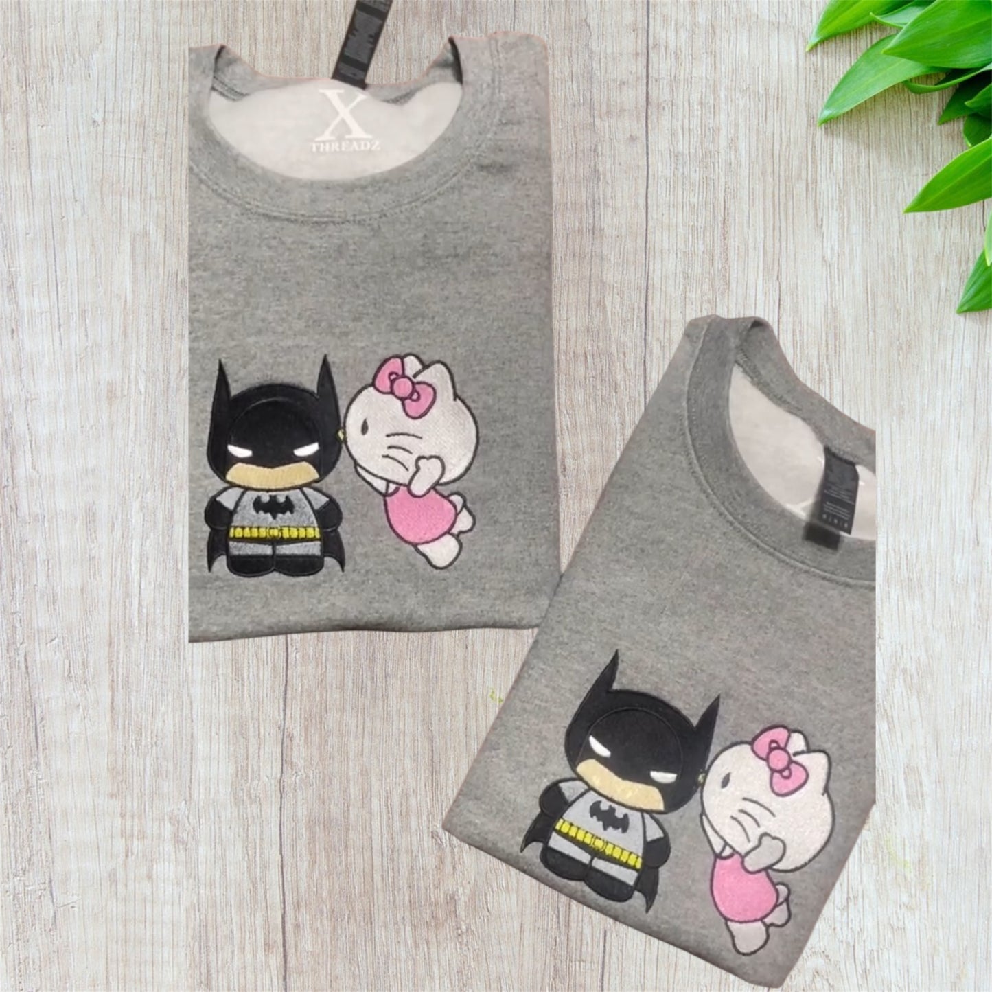Batman & Hello Kitty Kiss