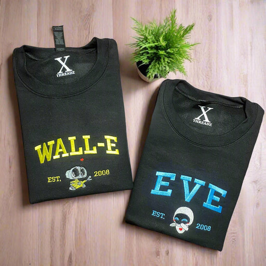 Robot and Girlfriend Sweatshirts