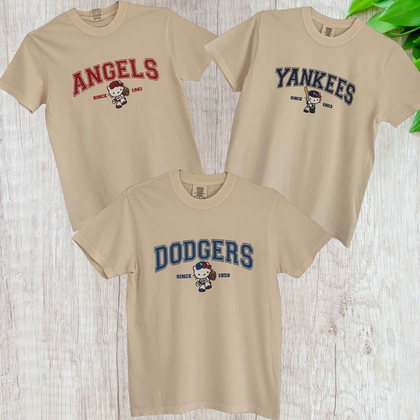 Baseball Kitty Tee